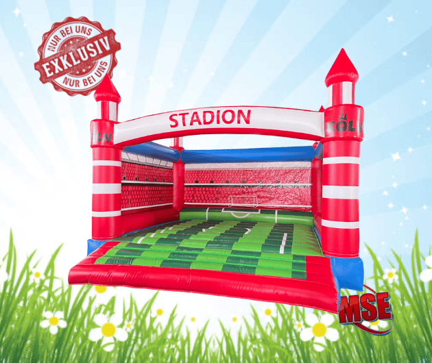 Hüpfburg-Stadion mieten
